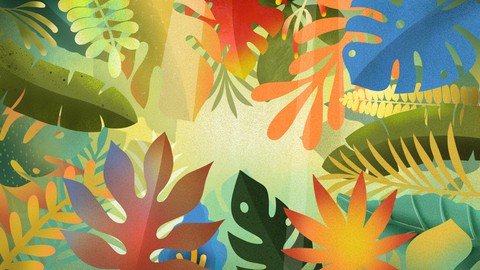 Bold & Lush Tropical Scene In Procreate With Leaf Brushes - Udemy