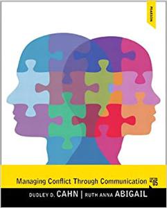 Managing Conflict through Communication 