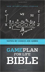 NIV, Game Plan for Life Bible, Hardcover Notes by Joe Gibbs