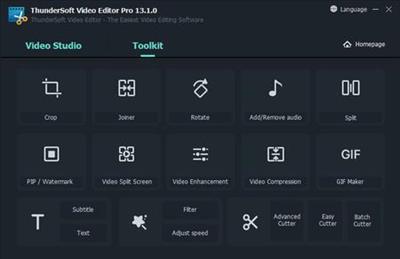 ThunderSoft Video Editor Pro 13.1 Multilingual
