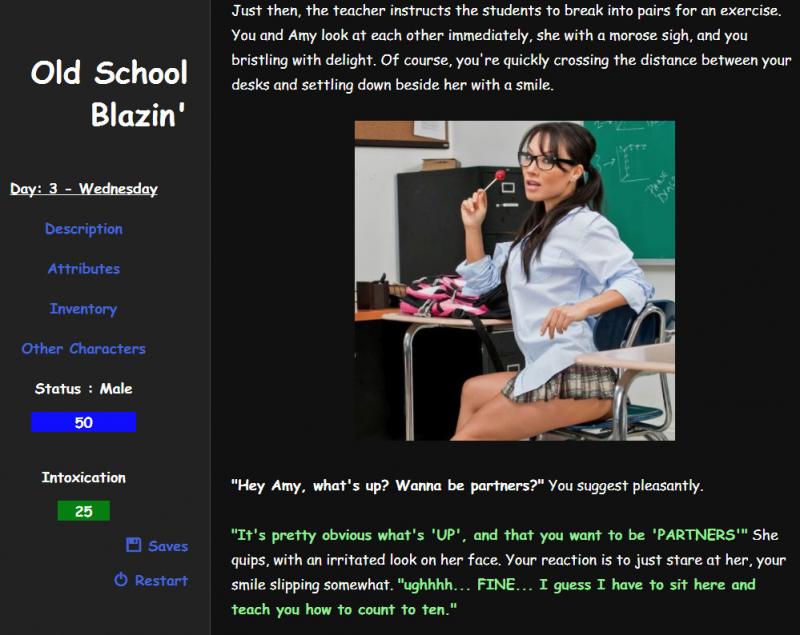 Old School Blazin 0.6.5 by ikkabod Porn Game