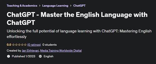 Master the English Language with ChatGPT