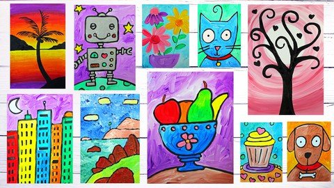 Draw & Paint With Color 10 Fun Art Projects For Beginners - Udemy