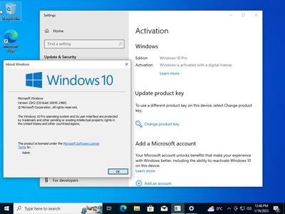 Windows 10 Pro 22H2 build 19045.2486 With Office 2021 Pro Plus (x64) Multilingual Preactivated