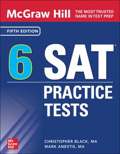 McGraw Hill 6 SAT Practice Tests, 5th Edition