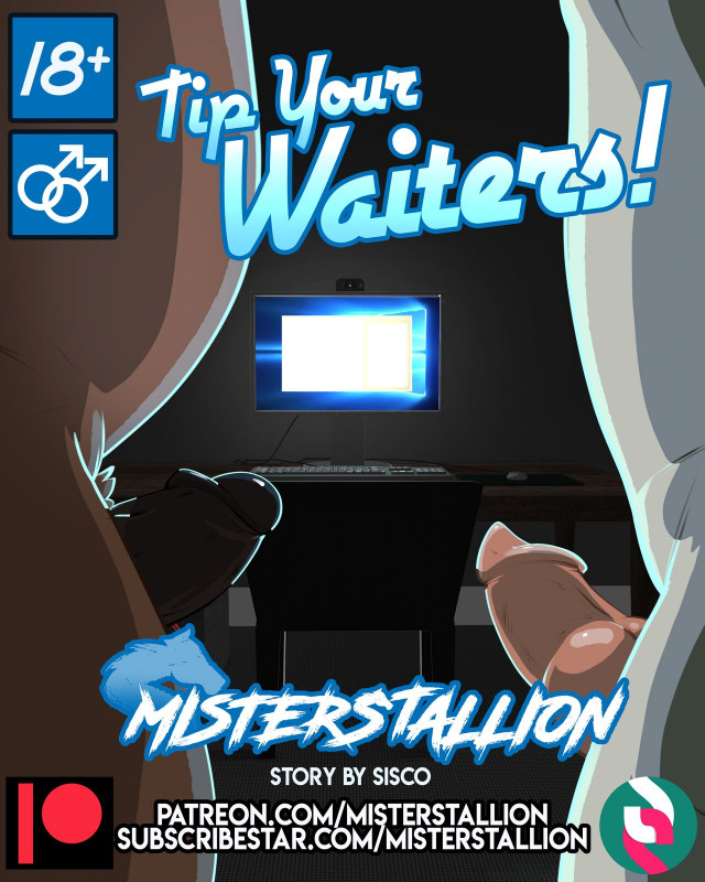 MisterStallion - Tip your waiters Porn Comics