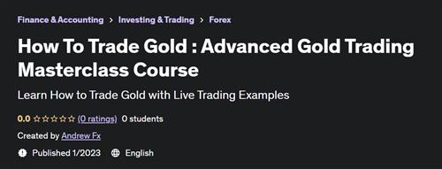 How To Trade Gold  Advanced Gold Trading Masterclass Course