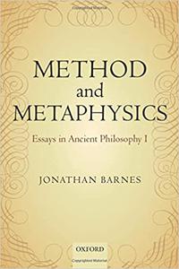 Method and Metaphysics Essays in Ancient Philosophy I