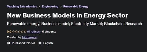 New Business Models in Energy Sector
