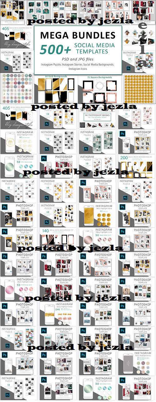 Social Media Templates Bundle - 1569773