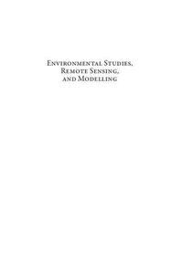 Environmental Studies, Remote Sensing, and Modelling Final Publications from the Danish-German Jerash Northwest Quarter Projec
