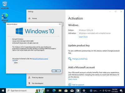 Windows 10 22H2 Build 19045.2486 AIO 16in1 With Office 2021 Pro Plus Multilingual Preactivated January 2023 (x64) 