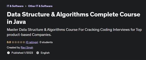 Data Structure & Algorithms Complete Course in Java