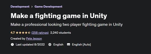 Make a fighting game in Unity