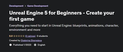 Unreal Engine 5 for Beginners - Create your first game