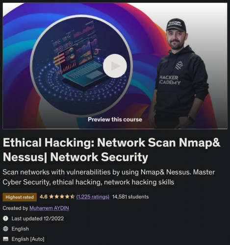Ethical Hacking – Network Scan Nmap& Nessus ~ Network Security
