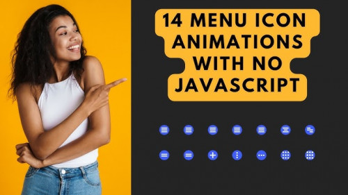 14 Menu Icon Animations With CSS