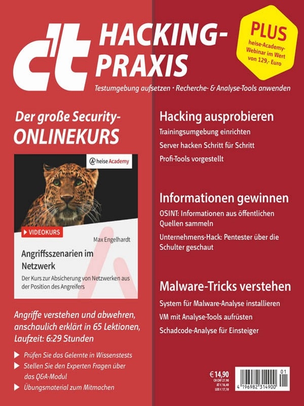 c't Sonderhefte - Hacking-Praxis 2023