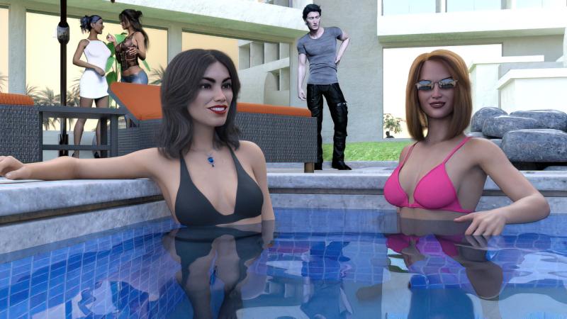The Hotwife Nextdoor - Hotwives on Holiday 3 Days Win 3D Porn Comic