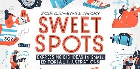 Sweet Spots Expressing Big Ideas in Small Editorial Illustrations