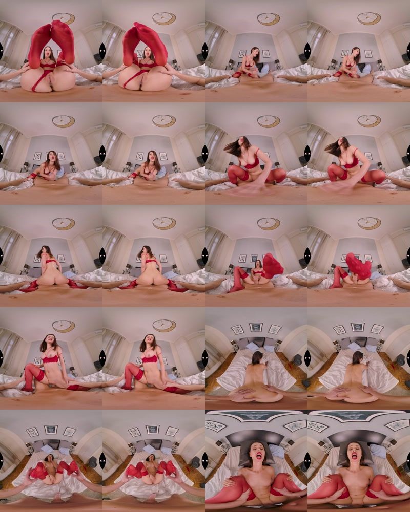 SLR, LustReality: Marie Berger - Lady In Red Lingerie Is Hungry Of Your Dick [Oculus Rift, Vive | SideBySide] [1920p]