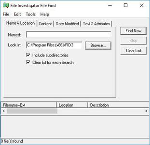 File Investigator Tools 3.40