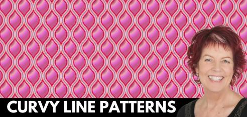 Curvy Line Inspired Patterns in Illustrator - A Graphic Design for Lunch™ Class