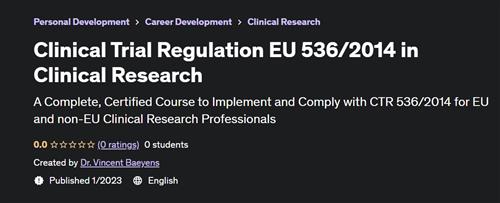 Clinical Trial Regulation EU 536/2014 in Clinical Research