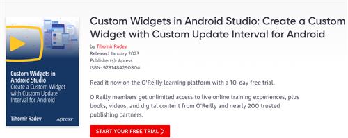 Custom Widgets in Android Studio Create a Custom Widget with Custom Update Interval for Android