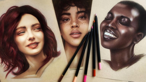Realistic Skin Tone Coloring by Lisa Mitrokhin