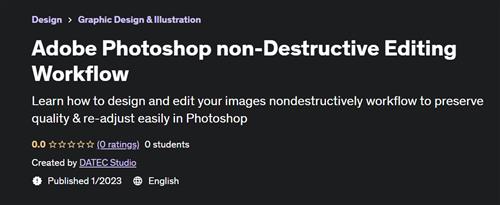 Adobe Photoshop non-Destructive Editing Workflow