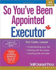 So You've Been Appointed Executor  Ed 3