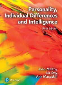 Personality, Individual Differences and Intelligence, 5th Edition