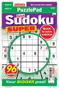 PuzzleLife PuzzlePad Sudoku Super - 26 January 2023