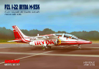 Учебно-тренировочный самолет PZL I-22 Iryda M-93K (Angraf Model 157)