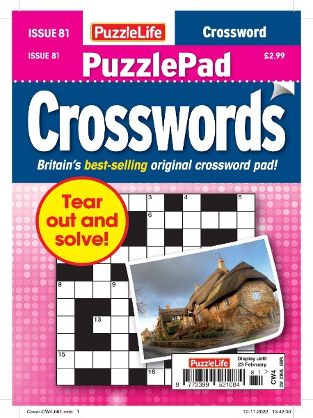 PuzzleLife PuzzlePad Crosswords – 26 January 2023