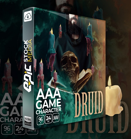AAA Game Character Druid