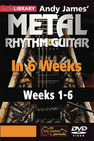 Lick Library - Metal Rhythm Guitar In 6 Weeks Combined 6 Weeks Set