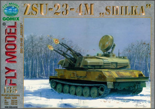 Зенитная самоходная установка  ЗСУ-23-4М "Шилка" / ZSU-23-4M "Shilka" [Fly Model 135]