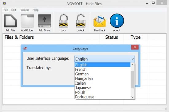 VovSoft Hide Files v8.0 Multilingual