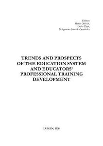 Trends and Prospects of the Education System and Educators' Professional Training Development