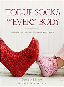 Toe-Up Socks for Every Body