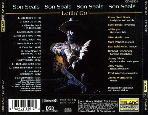 Son Seals - Lettin' Go (2000) Lossless  