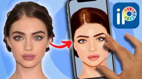 Complete Digital Portrait Drawing & Painting On Mobile