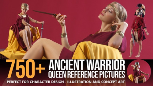 ArtStation - Grafit Studio - 750+ Ancient Warrior Queen Reference Pictures