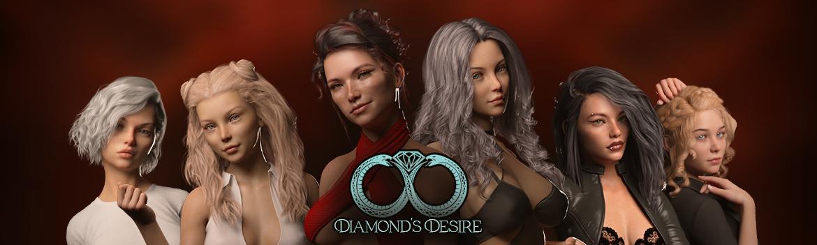 Diamond's Desire [InProgress, 0.3 Rus / 0.3 Eng] (VarieneMedia) [uncen] [2022, ADV, 3DCG, Male Protagonist, Blowjob, Masturbation, Male domination, Female Domination, Creampie, Animation, Big ass, Big tits, Sandbox, Adventure.] [rus+eng]
