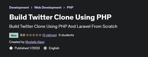 Build Twitter Clone Using PHP