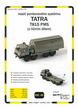 Понтонная система на базе Tatra T815 (Ripperworks 49)