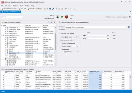 dbForge Data Generator for Oracle 2.4.23