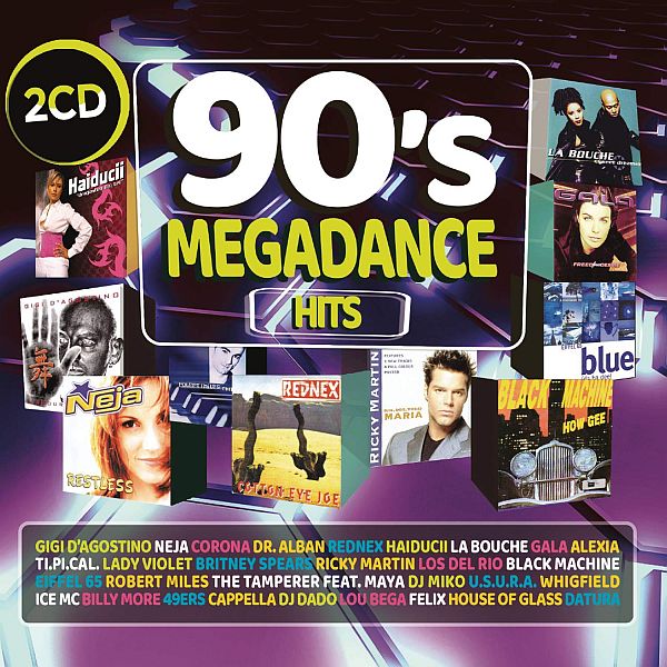 90s Megadance Hits 2CD (Mp3)